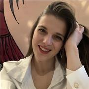 Good evening, I’m Lucia Alpa, I’m Italian and I leave in uk for almost 7 years. 
I’m a friendly person and with a good patience.